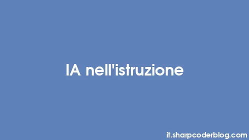 IA nell'istruzione - Thumbnail