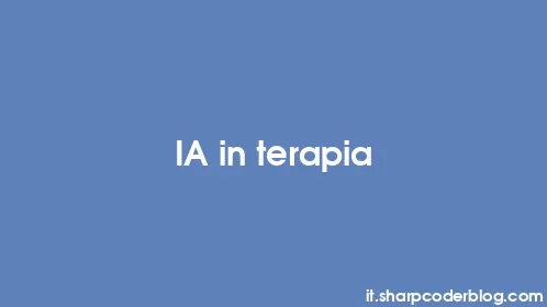 IA in terapia - Thumbnail