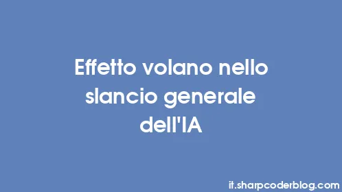 Effetto volano nello slancio generale dell'IA - Thumbnail