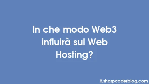In che modo Web3 influirà sul Web Hosting? - Thumbnail