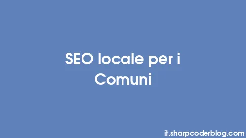 SEO locale per i Comuni - Thumbnail