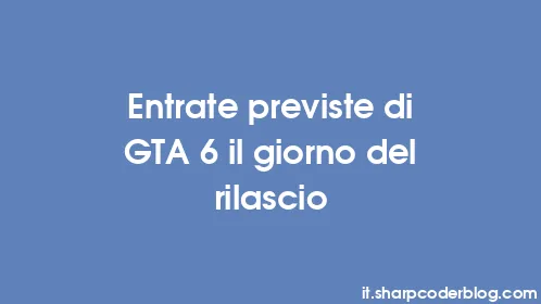 Entrate previste di GTA 6 il giorno del rilascio - Thumbnail