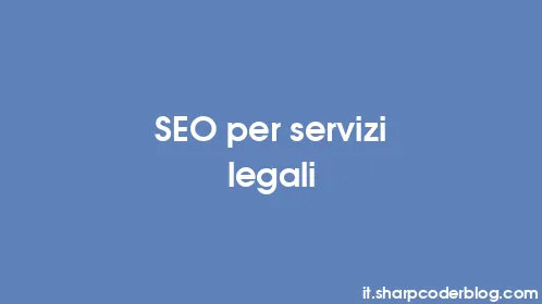 SEO per servizi legali - Thumbnail