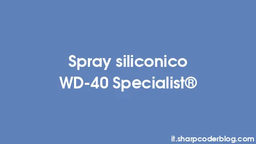 Spray siliconico WD-40 Specialist® - Thumbnail