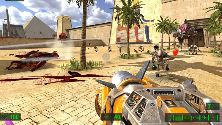 Serious Sam HD: schermata del primo incontro