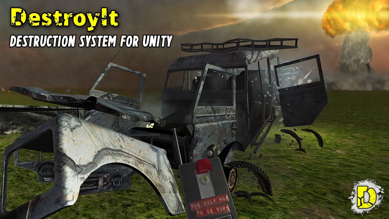DestroyIt - Sistema di distruzione - Pacchetto Unity Asset Store.