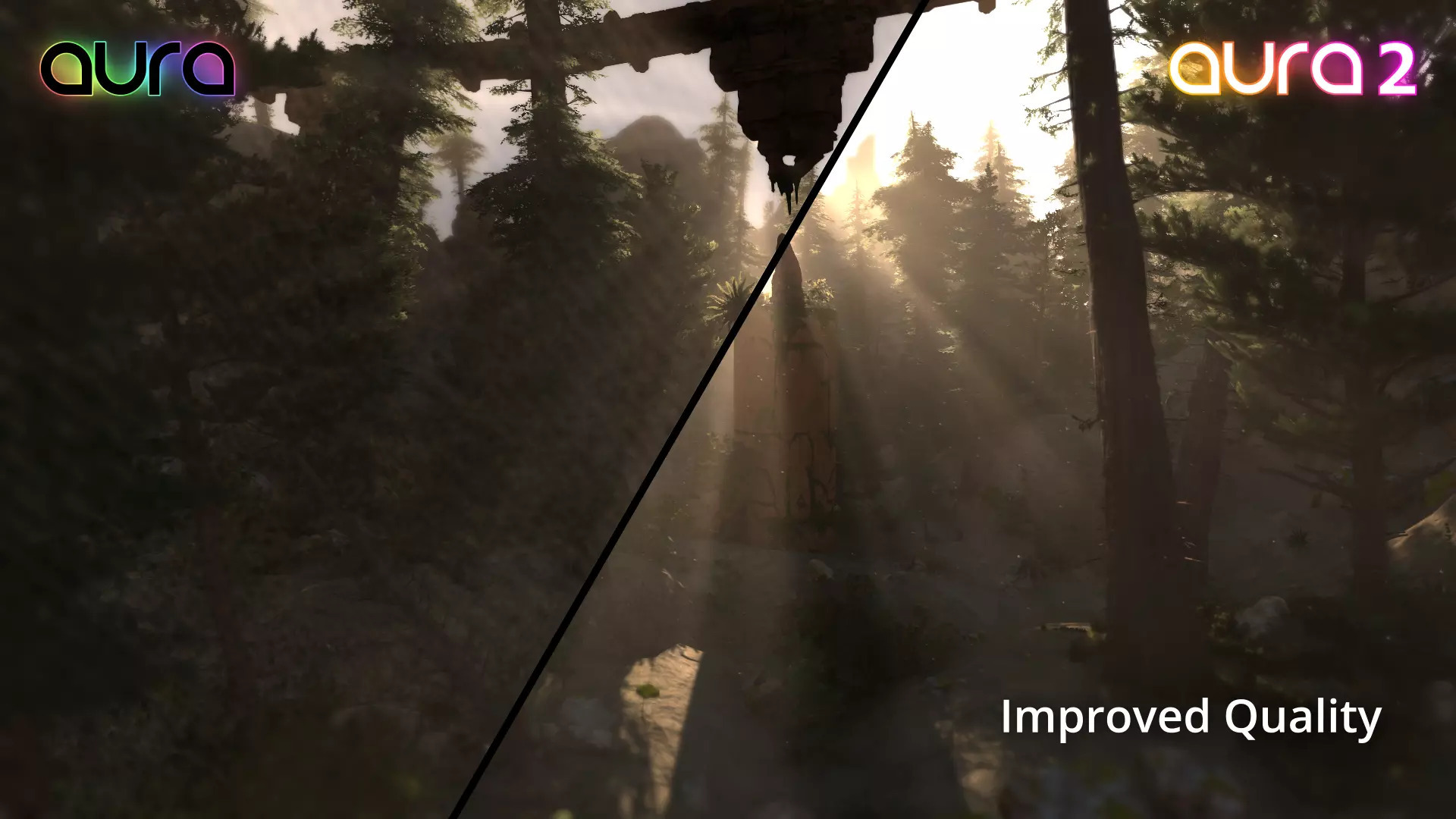 Aura 2 - Illuminazione volumetrica e nebbia