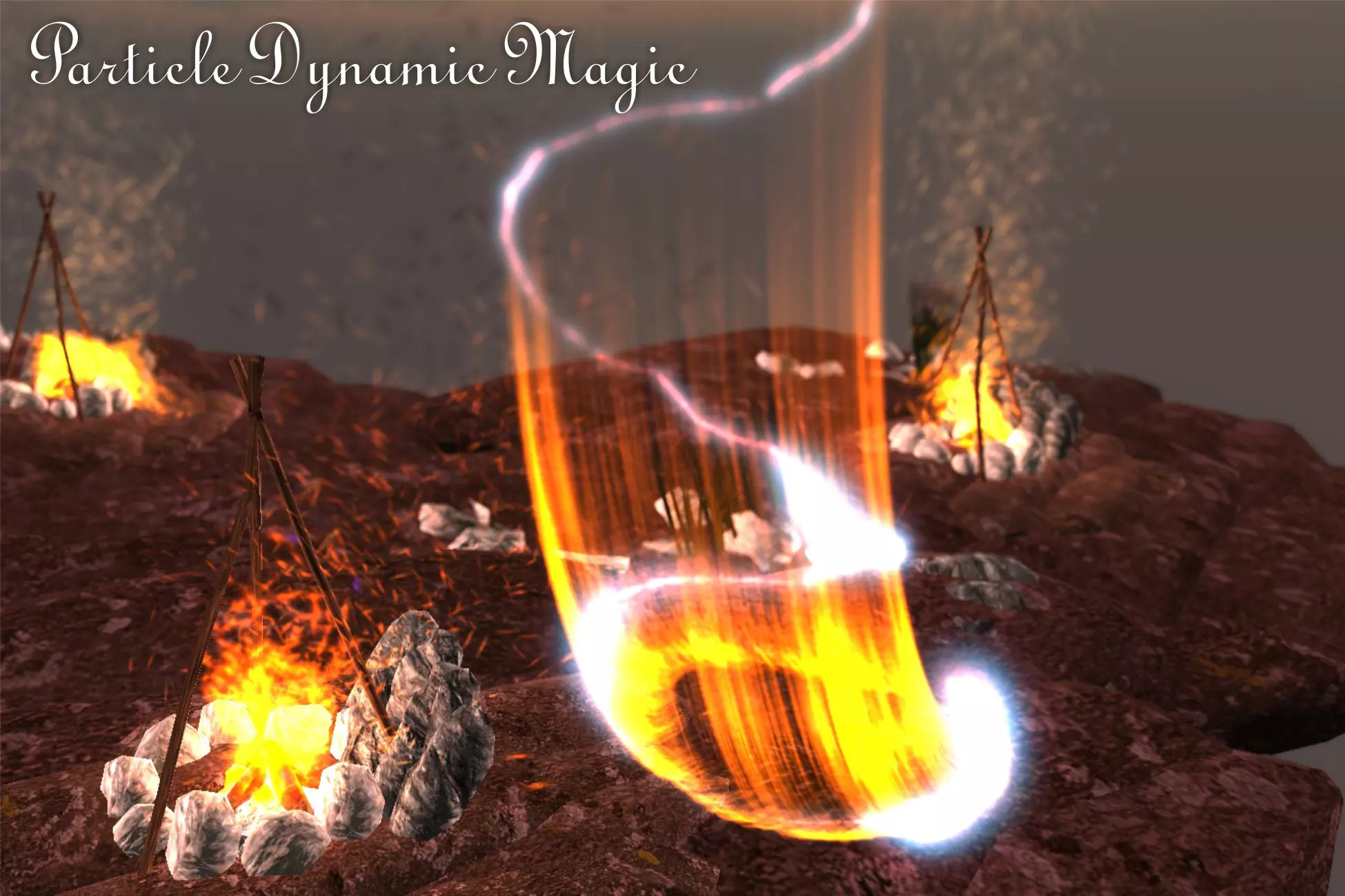 Particle Dynamic Magic 2: decalcomanie, spline, particelle AI e dinamiche
